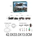 Cale ferata cu tren pe baterii,cu sunte si lumini (24627)