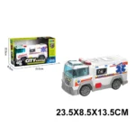 Masina autospeciala ambulanta cu inertie,cu sunete si lumini (414608)
