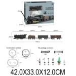 Cale ferata cu tren pe baterii,cu sunte si lumini (24702)
