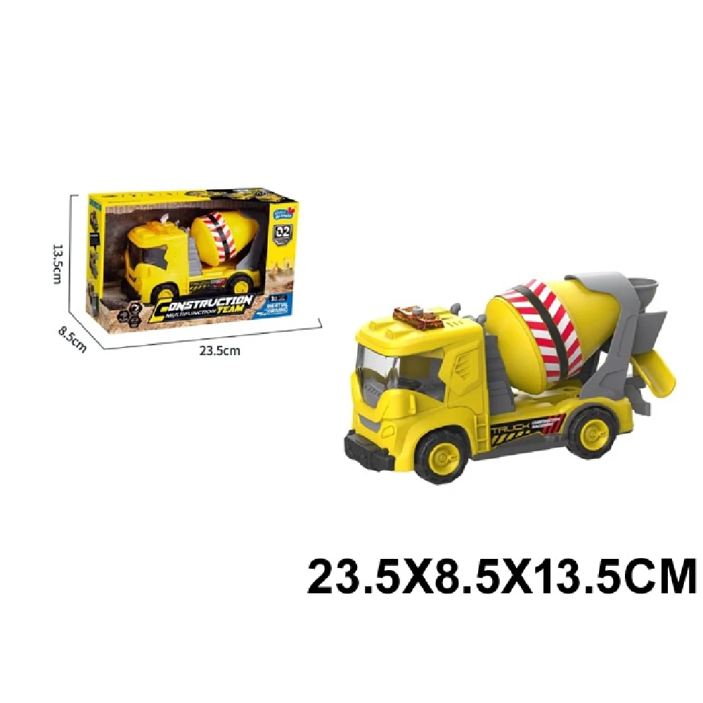 Новый проект (93) Masina autospeciala betoniera cu inertie,cu sunete si lumini (19048) - imagine 1