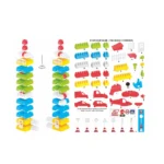 Set constructor Nr. 5, 310 piese, Technok (0533) - imagine 2