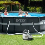Piscină cu cadru metalic Ultra XTR Frame 549×132 cm, 26423 L, filtru nisip 7900 l/h, set complet, Intex (26330) - imagine 3
