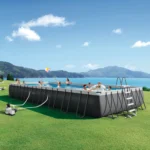 Piscină cu cadru metalic Ultra XTR Frame 975×488×132 cm, 54368 L, filtru nisip 10500 l/h, Intex (26374) - imagine 2