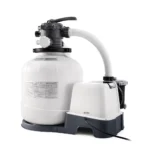 Pompă de filtrare cu nisip și generator de clor Krystal Clear QX2600, rezervor 55 kg, 10000 l/h, Intex (26680)