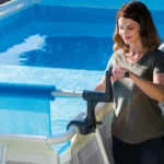 Derulator pentru prelată solară piscină dreptunghiulară 274–488 cm, Intex (28051) - imagine 2