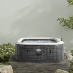 Spa gonflabil cu hidromasaj Greystone Deluxe, 211Ч211Ч71 cm, 795 L, 4 persoane, Intex (28450) - imagine 3