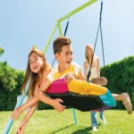 Leagăn tip cuib cu cadru metalic, 201×235×200 cm, max. 150 kg, 3–10 ani, Intex (44111) - imagine 6