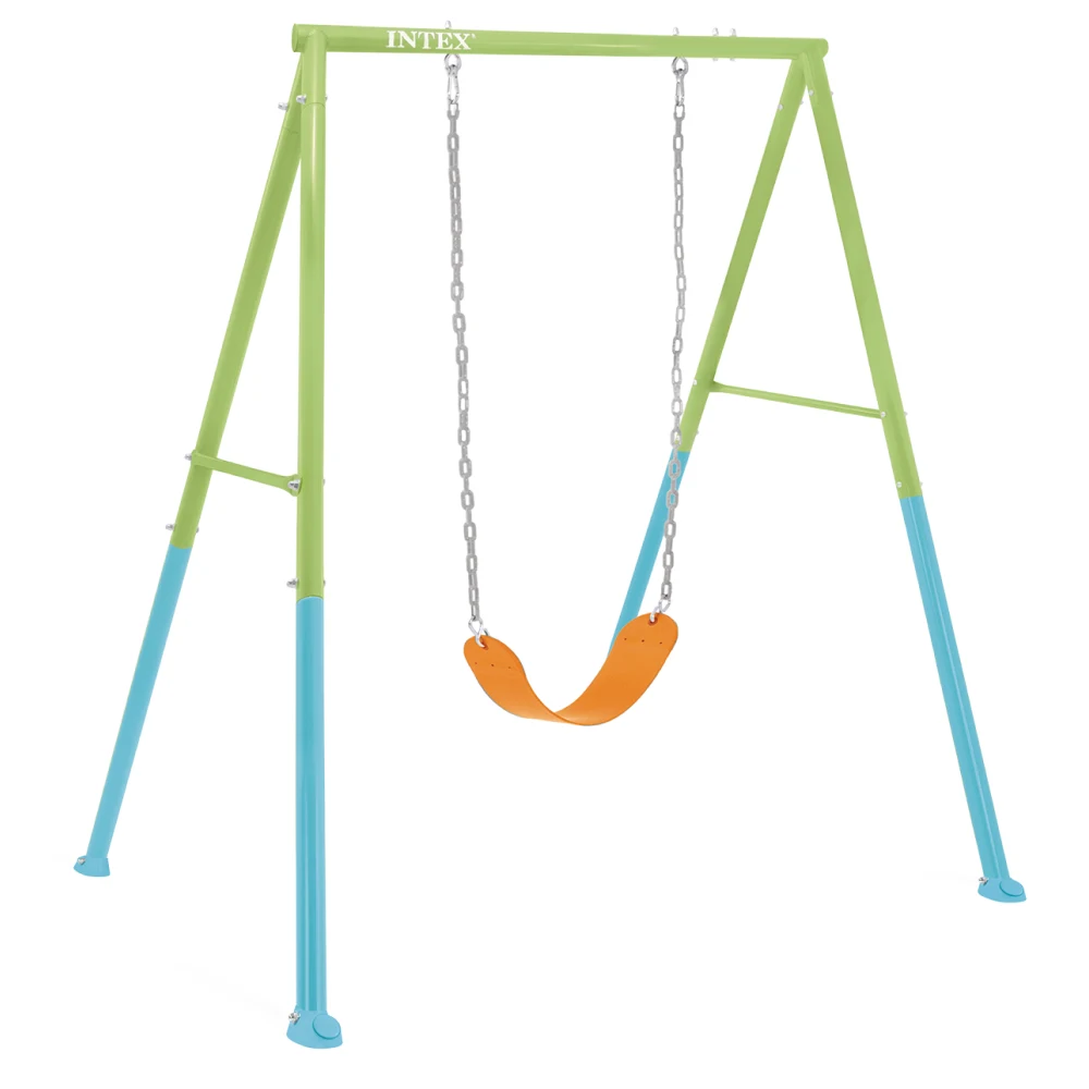 44113(1) Leagăn cu 2 scaune detașabile, cadru metalic, 170×235×200 cm, Intex (44113) - imagine 1