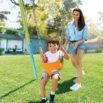 Leagăn cu 2 scaune detașabile, cadru metalic, 170×235×200 cm, Intex (44113) - imagine 2