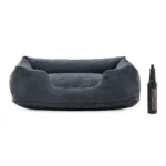 Pat gonflabil pentru animale de companie cu pompă, 79×58×22 cm, Intex (48701) - imagine 5