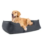 Pat gonflabil pentru animale de companie cu pompă, 97×74×23 cm, max. 22,7 kg, Intex (48702) - imagine 3