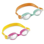 Ochelari de înot Kids, 2 culori, 3–8 ani, Intex (55694)