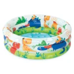 Piscină gonflabilă pentru copii Dino Buddies 61×22 cm, 28 L, 1–3 ani, Intex (57106)