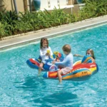 Plută gonflabilă Avion cu pistol cu apă, 117×104 cm, max. 40 kg, 3+ ani, Intex (57531) - imagine 2