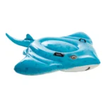 Plută gonflabilă Pisică de mare cu mânere, 180×135×28 cm, max. 40 kg, 3+ ani, Intex (57576)