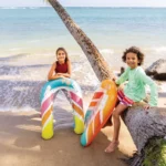 Plută gonflabilă Surf’s Up cu mânere, 84×79 cm, max. 40 kg, 6+ ani, Intex (58172) - imagine 2