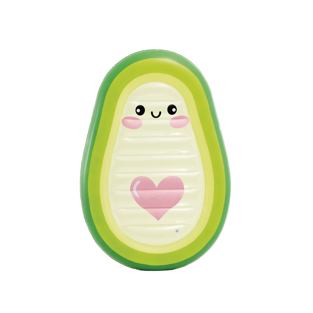 58739(1) Saltea gonflabilă pentru apă Avocado Buddy, 165×114×23 cm, max. 100 kg, Intex (58739) - imagine 1
