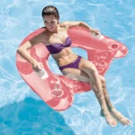 Scaun gonflabil cu mânere și suport pentru pahare, 152×99 cm, max. 100 kg, 2 culori, Intex (58859) - imagine 5