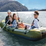 Barcă gonflabilă Seahawk 3 cu vâsle și pompă, 295×137×43 cm, max. 360 kg, Intex (66333) - imagine 14