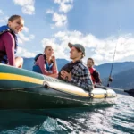 Vâsle pliabile din aluminiu pentru barcă, set 2 bucăți, 137 cm, Intex (69625) - imagine 4