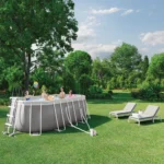 Piscină cu cadru metalic Prism Frame Oval 610×305×122 cm, 18202 L, cu pompă 5678 L/h, set complet, Intex (26798) - imagine 2