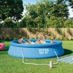 Piscină gonflabilă Easy Set 396×84 cm, 7290 L, cu pompă de filtrare 2006 L/h, Intex (28142) - imagine 2