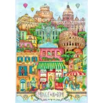 Miezul nopții la Roma, 1000 elemente Premium Plus (12072) - imagine 2