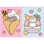 Faceți cunoștință cu Pusheen, 4x250 elemente (13371) - imagine 5