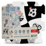 Puzzle din spumă - Contrastul dintre bebeluși și urs 2023 (61616)