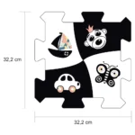 Puzzle din spumă - Contrastul dintre bebeluși și urs 2023 (61616) - imagine 3