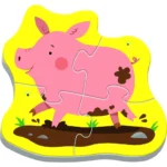 Animale la ferma, baby classic (36070) - imagine 6