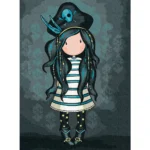 Pictură pe numere Perla neagră, 30x40 cm, Ideyka (KHO8679)