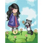 Pictură pe numere Tu ești soarele meu, 30x40 cm, Ideyka (KHO8682)