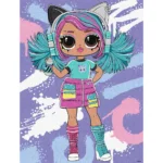 Pictură pe numere LOL Surprise Tweens Skate Dance Emma Emo, 30x40 cm, Ideyka (KHO1212)