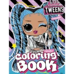 Carte de colorat cu autocolante și activități L.O.L. Tweens Skate Dance, Ideyka (LCB28)