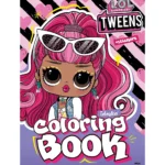Carte de colorat cu autocolante și activități L.O.L. Tweens Cherry, Ideyka (LCB29)